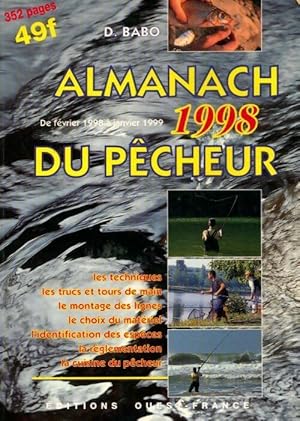 Almanach 1998 du pêcheur - Daniel Babo