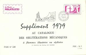 Suppl ment 1979 au catalogue des oblit rations m caniques n 238 - Collectif