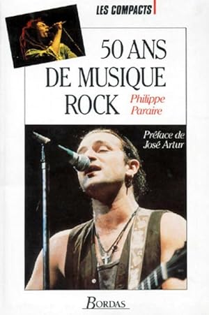 Imagen del vendedor de 50 ans de musique rock - Paraire Philippe a la venta por Book Hmisphres