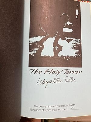 Image du vendeur pour The Holy Terror mis en vente par biblioboy