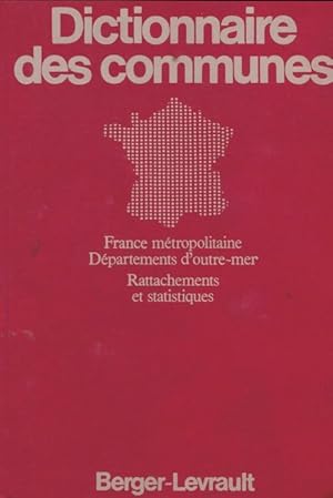 Dictionnaire des communes - Collectif