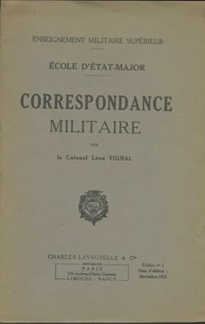 Correspondance militaire - Léon Vignal