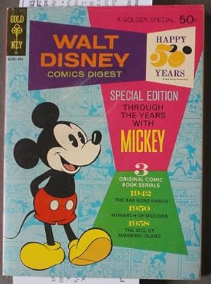 Image du vendeur pour Walt Disney Comics Digest #40 (4/1973 Gold Key Pub) Special MICKEY MOUSE issue; mis en vente par Comic World