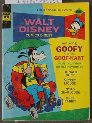 Image du vendeur pour Walt Disney Comics Digest #43 (10/1973 Whitman Pub) Special GOOFY Issue mis en vente par Comic World