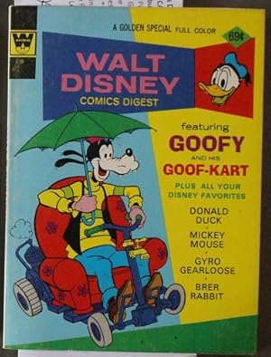 Imagen del vendedor de Walt Disney Comics Digest #43 (10/1973 Whitman Pub) Special GOOFY Issue a la venta por Comic World