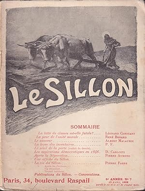 Seller image for Le Sillon. - 5 Anne - N 7 - 10 Avril 1906. for sale by PRISCA