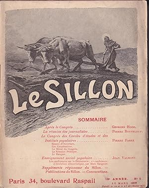 Imagen del vendedor de Le Sillon. - 12 Anne - N 5 - 10 Mars 1905. a la venta por PRISCA