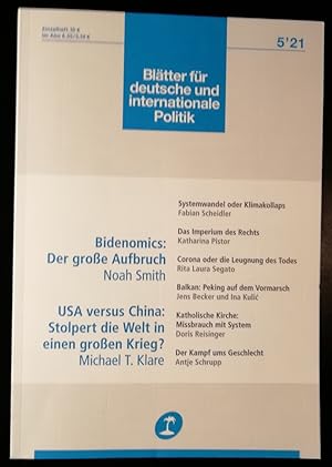 Seller image for Bltter fr deutsche und internationale Politik - 521 for sale by Klaus Kreitling