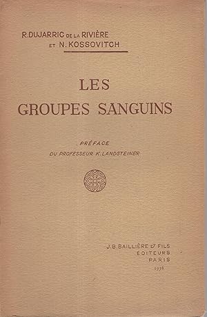 Image du vendeur pour Les Groupes sanguins mis en vente par PRISCA