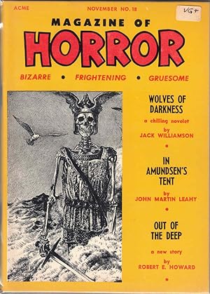 Bild des Verkufers fr Magazine of Horror #18; Wolves of Darkness; In Amundsen's Tent; Out of the Deep zum Verkauf von Kenneth Mallory Bookseller ABAA