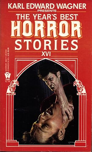 Bild des Verkufers fr The Year's Best Horror Stories XVI zum Verkauf von Kenneth Mallory Bookseller ABAA