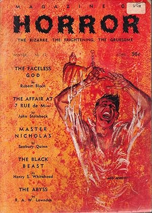 Seller image for Magazine of Horror #12; The Faceless God; The Affair at 7 Rue de M-; Master Nicholas; The Black Beast; The Abyss for sale by Kenneth Mallory Bookseller ABAA