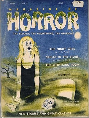 Bild des Verkufers fr Magazine of Horror #9; The Night Wire; Skulls in the Stars; The Whistling Room zum Verkauf von Kenneth Mallory Bookseller ABAA