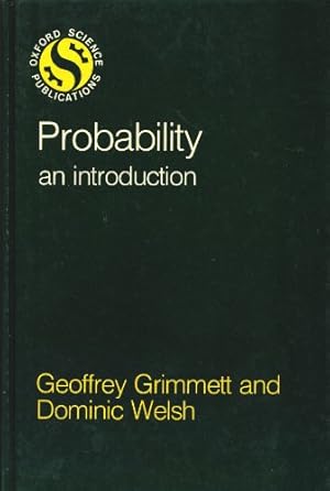 Image du vendeur pour Probability: An Introduction mis en vente par WeBuyBooks