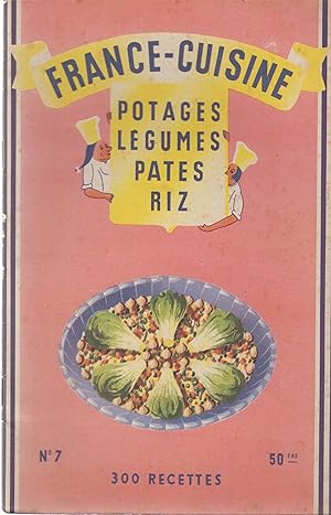 Seller image for France Cuisine n 7 potages lgumes pates riz for sale by PRISCA