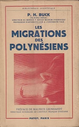 Image du vendeur pour Les migrations des Polynsiens : les Vikings du Soleil Levant mis en vente par PRISCA