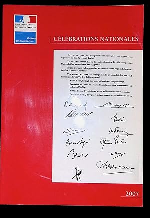 Imagen del vendedor de Clbrations nationales 2007 a la venta por LibrairieLaLettre2