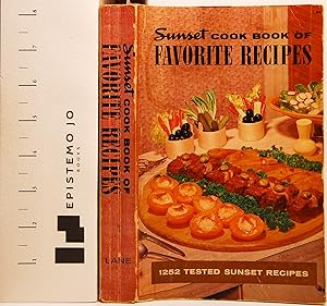 Bild des Verkufers fr Sunset Cook Book of Favorite Recipes zum Verkauf von Epistemo Jo Books