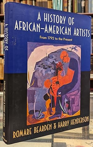 Bild des Verkufers fr A History of African-American Artists, From 1792 to the Present zum Verkauf von Moe's Books