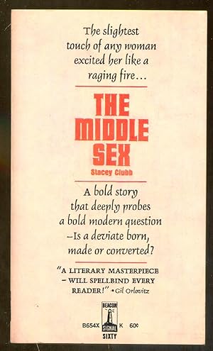 Imagen del vendedor de The Middle Sex a la venta por Dearly Departed Books