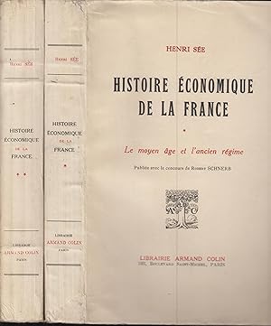 Seller image for Histoire conomique de la France I & II for sale by PRISCA