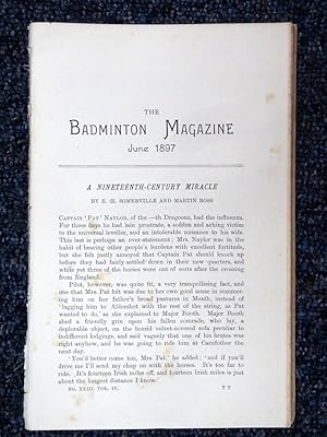 Imagen del vendedor de The Badminton Magazine of Sports and Pastimes, June 1897, A 19th Century Miracle, Some Cricket Yarns, Sailing in Small Yachts, A Day's Duck Shooting in Kashmir, Moralisings on Golf, Big Game in the Arctic Regions, Trout Fishing in the Bregenzerwald, Timur the Tartar a Memoir, The Turf, Two Days Shooting in Austria. a la venta por Tony Hutchinson