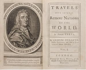 Image du vendeur pour Travels into Several Remote Nations of the World . . . by Lemuel Gulliver mis en vente par 19th Century Rare Book & Photograph Shop