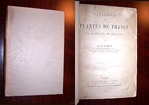 CATALOGUE DES PLANTES DE FRANCE, de Suisse et de Belgique