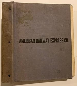 [Wells Fargo] 31 Year Run of Presidential/Executive Circulars for the American Railway Express Co...