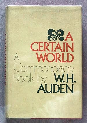 Seller image for A Certain World: A Commonplace Book for sale by longhornbooks173@gmail.com