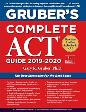 Imagen del vendedor de Gruber  s Complete Act Guide 2019-2020 a la venta por GreatBookPricesUK