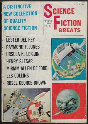 Imagen del vendedor de SCIENCE FICTION GREATS: No. 17, Spring 1970 a la venta por Books from the Crypt