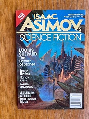 Image du vendeur pour Isaac Asimov's Science Fiction September 1989 mis en vente par Scene of the Crime, ABAC, IOBA
