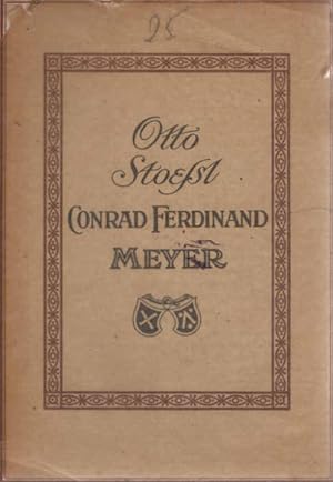 Bild des Verkufers fr Conrad Ferdinand Meyer. Die Literatursammlung Brandus ; Bd. 25 zum Verkauf von Schrmann und Kiewning GbR