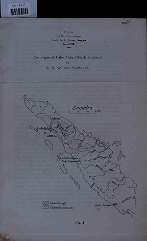Seller image for The origin of Lake Toba (North Sumatra). for sale by Antiquariat Bookfarm
