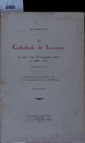 Image du vendeur pour La Cathedrale de Lausanne. AA-4139 mis en vente par Antiquariat Bookfarm