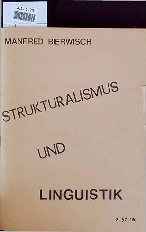 Bild des Verkufers fr Strukturalismus und Linguistik. zum Verkauf von Antiquariat Bookfarm