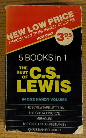 Seller image for The Best of C.S. Lewis: The Screwtape Letters, The Great Divorce, Miracles, the Case for Christianity, Christian Behaviour for sale by Pistil Books Online, IOBA