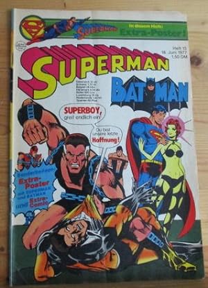 Superman Batman Nr. 13 In diesem Heft mit Extra-Poster.