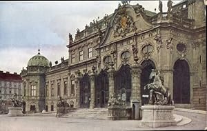 Ansichtskarte / Postkarte Wien 3 Landstraße, Schloss Belvedere