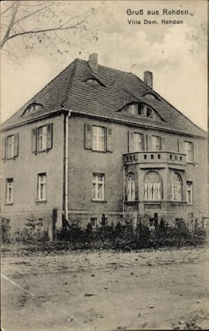 Ansichtskarte / Postkarte Rehden Westpreußen, Villa Dom. Rehden