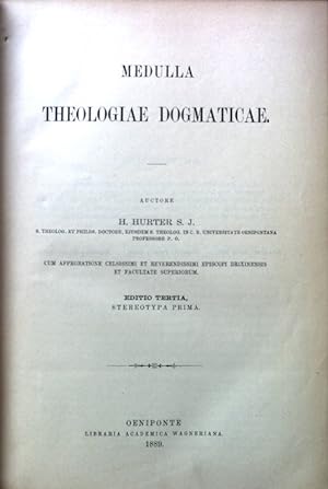 Seller image for Medulla Theologiae Dogmaticae. for sale by books4less (Versandantiquariat Petra Gros GmbH & Co. KG)
