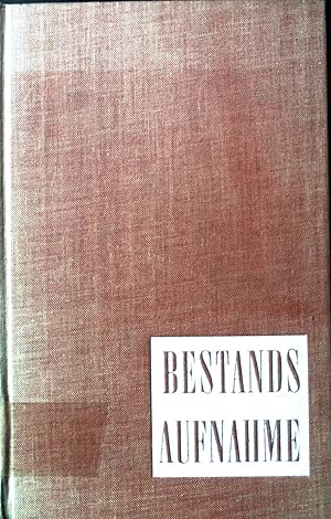 Image du vendeur pour Der verlorene Krieg und die Folgen - in: Bestandsaufnahme : Eine Deutsche Bilanz 1962. 36 Beitrge Deutscher Wissenschaftler, Schriftsteller und Publizisten. mis en vente par books4less (Versandantiquariat Petra Gros GmbH & Co. KG)