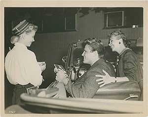 Original photograph of John Ericson and his wife Milly Ericson, circa 1950s