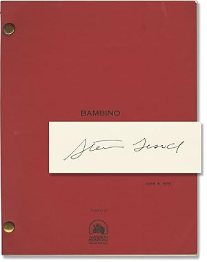 Breaking Away [Bambino] (Original screenplay for the 1979 film, signed by screenwriter Steve Tesich)