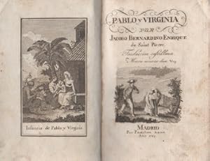 Imagen del vendedor de Pablo y Virginia . a la venta por Librera Astarloa