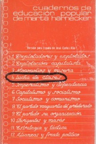 Immagine del venditore per Cuadernos de educacin popular de Marta Harnecker. Lucha de clases . venduto da Librera Astarloa