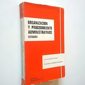 Imagen del vendedor de Organizacin y procedimiento administrativos. Estudios a la venta por MAUTALOS LIBRERA