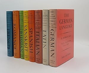 Seller image for THE GREAT LANGUAGES 8 Volumes The French Language, Romance Languages, Russian and the Slavonic Languages, Sanskrit Language, Spanish Language, Italian Language, Latin Language, German Language for sale by Rothwell & Dunworth (ABA, ILAB)