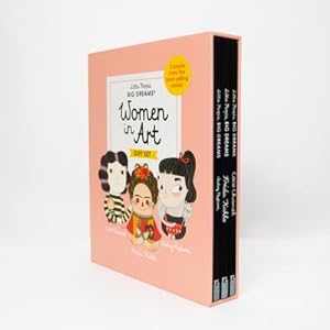 Seller image for Little People, BIG DREAMS: Women in Art: 3 books from the best-selling series! Coco Chanel - Frida Kahlo - Audrey Hepburn : 3 books from the best-selling series! Coco Chanel - Frida Kahlo - Audrey Hepburn for sale by AHA-BUCH